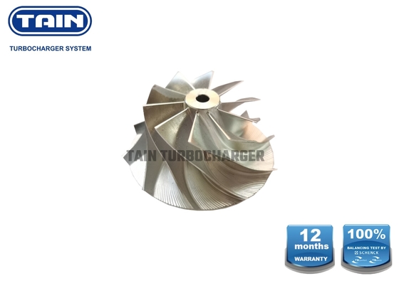 ترقية 10 Blade Billet Turbo Compressor Wheel For VW / Skoda OCTAVIA TDI 4Motion