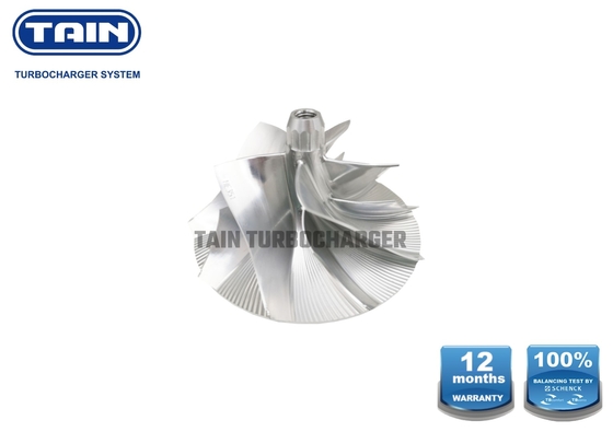 HE351 5 X 5 Blade Compressor Wheels Mixmill Flank Point Locknut